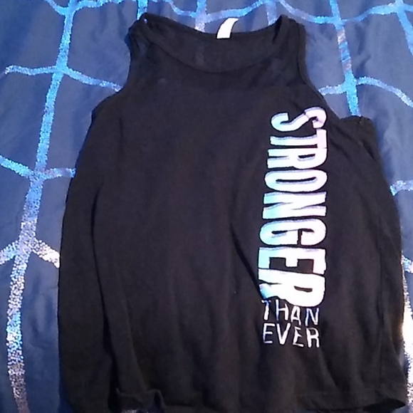 Black tank top - Picture 1 of 3
